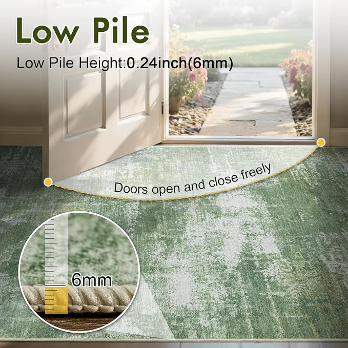 9x12 Ft Extra Large Washable Area Rugs - Image 7