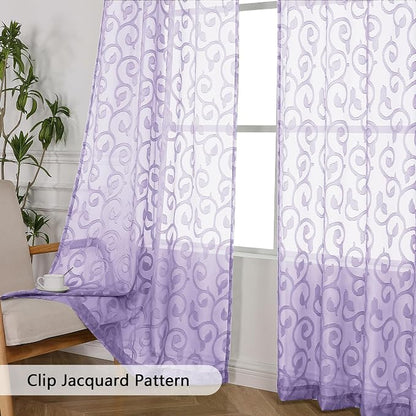 Furman Sheer Curtains 84 inches Long - Image 4