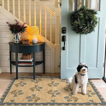 3x5 Floral Entry Rug - Image 5