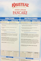 Krusteaz SWEET CREAM PANCAKE Mix 5lbs. (2-Pack) Restaurant Quality
