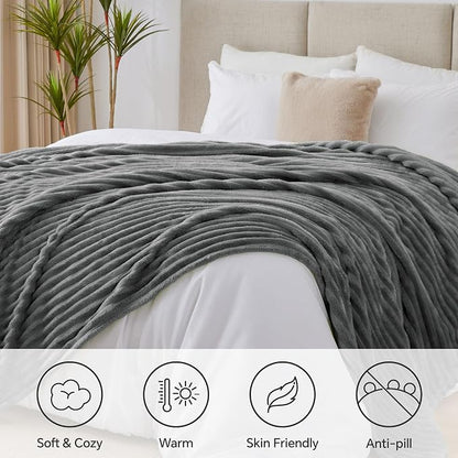 BEDELITE Ribbed Full Size Blanket - Image 2