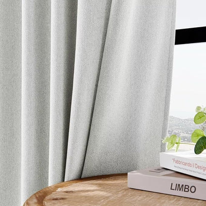 Joydeco Light Filtering Curtains 108 Inches Long - Image 6