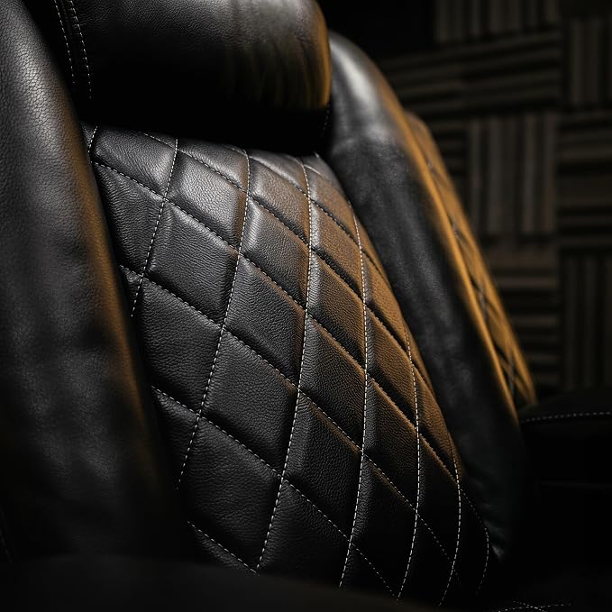 4-Piece Leather Power Recliner Sofa Set - Image 7