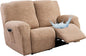 Gennia Recliner Loveseat Cover 4 Pieces, Waterproof Stretch Recliner Sofa by Genina