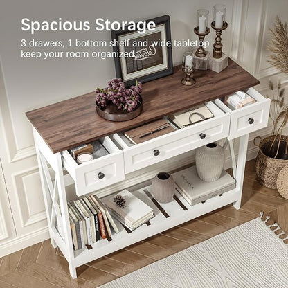 39.4" Farmhouse Console Table - Image 4
