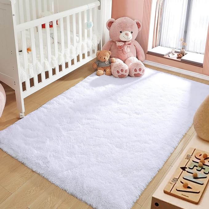 LOCHAS Area Rugs Fluffy Living Room Carpets - Image 2