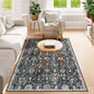Lahome Moroccan Washable Rugs for Living Room, 4x6 Rug for Bedroom Non-Slip | by Lahome