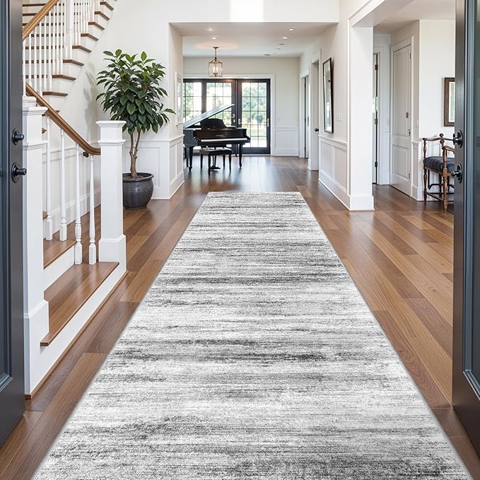 5x12 Runner Rug for Wide Hallway: Long Washable Runners for Entryway Living by WIEVEDENS