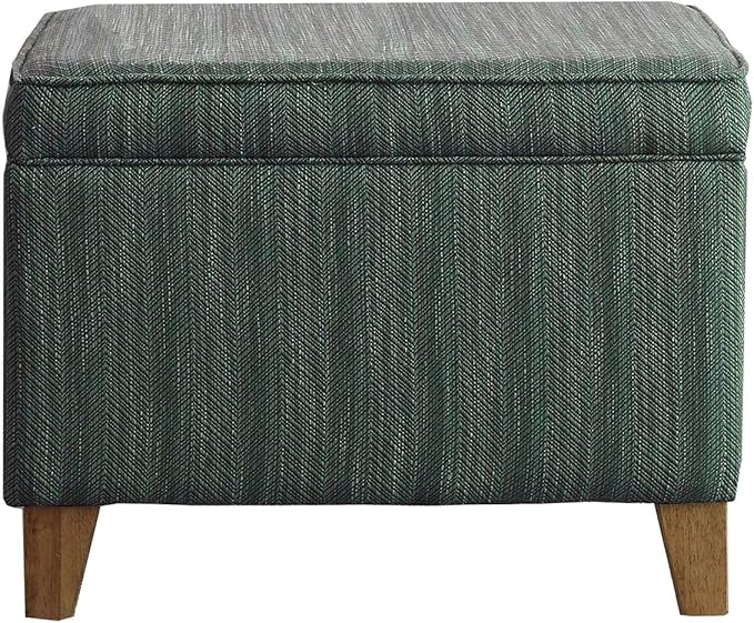 Homepop Home Decor | Medium Square Storage Ottoman by HomePop
