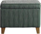 Homepop Home Decor | Medium Square Storage Ottoman by HomePop