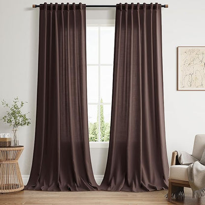 Extra Long Curtains 102 Inches Long by Nanspring