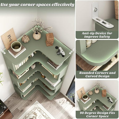 Armocity Corner Book Shelf - Image 4