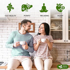 FreshDrinkUS, Premium 75 Tea Bags Men Super Detox Tea – Herbal Blend with Senna, Dandelion Root, Ginger, Peppermint & More – 100% Natural, Sugar-Free. Caffeine-Free. Gluten-Free. Vegan