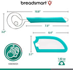 Artisan Bread Whisk and Bench Scraper Duo - Essential Dough Mixer Tools - Sourdough Bread Baking Supplies