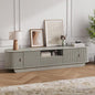 86.61'' Tambour TV Stand for 55-85 Inch, Entertainment Center by ukaocai