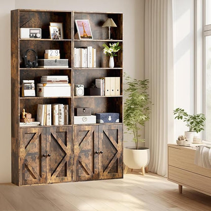 Bookshelf, 6-Tier Floor Bookcase - Image 2