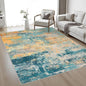 5x7 Area Rug Living Room: Modern Washable Soft Carpet Rosy Haze | by FXRHLP