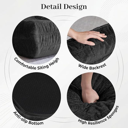 Bean Bag Chair, 3 Seater Fireside Chair, Giant Bean Bag Chairs - Image 5