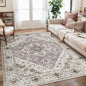 SERISSA 5x7 Washable Non Slip Boho Area Rug by SERISSAHomeDecorCollection