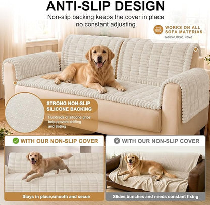Smiry Couch Cover for Dogs, Non Slip Washable Sofa Protector for Pets | Soft - Image 10