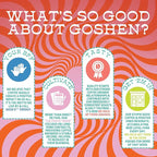 Goshen Coffee Roasters Whole Bean Bright Eyed Breakfast Blend | Light Roast, Brewed or Espresso | Award-Winning - Natural and Washed | Vibrant, Almond, Brown Sugar Flavors | 2 Lb Bag