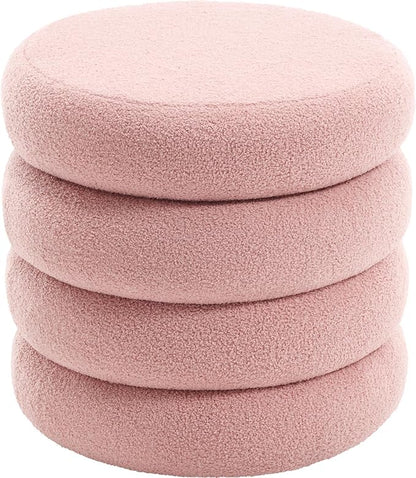 Flouki Round Ottoman, Ottomans by Flouki