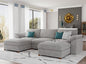 EASE MOOSE Sectional Modular Sofa, Comfty U Shape Sectional FSC Certified by EASEMOOSE