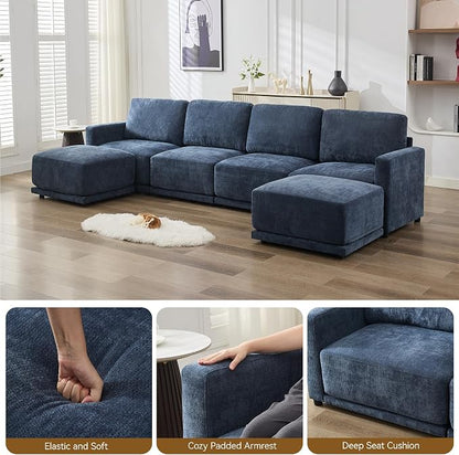 44.2" Chenille Oversized Chair - Image 5