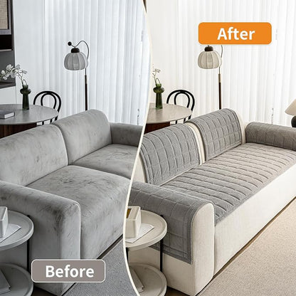 Couch Covers for Dogs Washable, 27.6"x82.7" Non Slip Couch Covers for Loveseat - Image 5