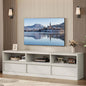 GarveeHome 70in TV Stand for TVs up to 85", Mid Century Modern Entertainment by GarveeHome