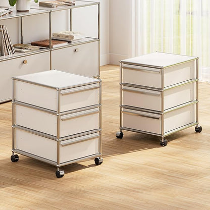 Modern Storage Cabinet Sideboard Versatile Free-Standing Organizer Cabinets - Image 5