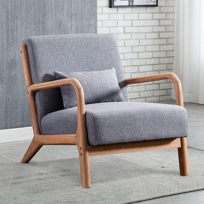 INZOY Mid Century Modern Accent Chair by INZOY