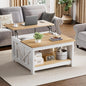 FABATO Lift Top Coffee Table, 31.5" Farmhouse Coffee Tables by FABATO