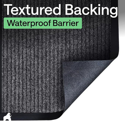 GORILLA GRIP Waterproof Traffic Guard Door Mat, 59x24 Indoor Outdoor Durable - Image 6