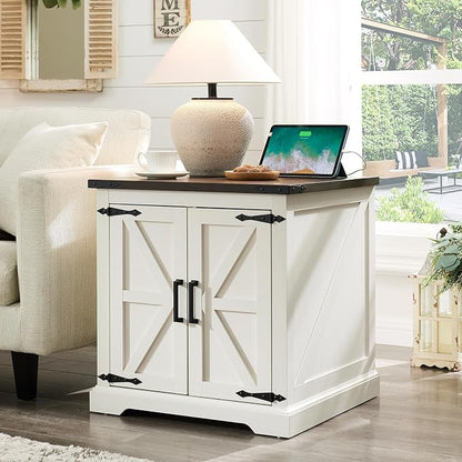 Barnyatoh Farmhouse End Table by Barnyatoh