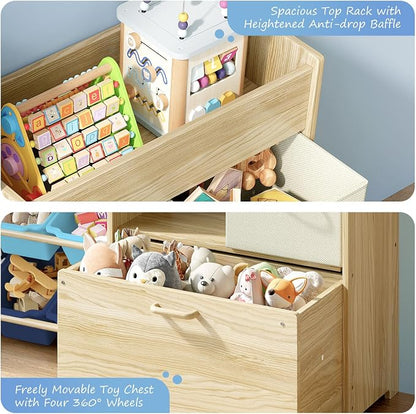 EXPERLAM Toy Storage Organizer for Kids, 9-Bin Toy Organizer - Image 7