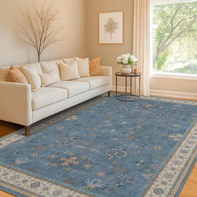 Boho 7x9 Living Room Rugs by HazoHaus