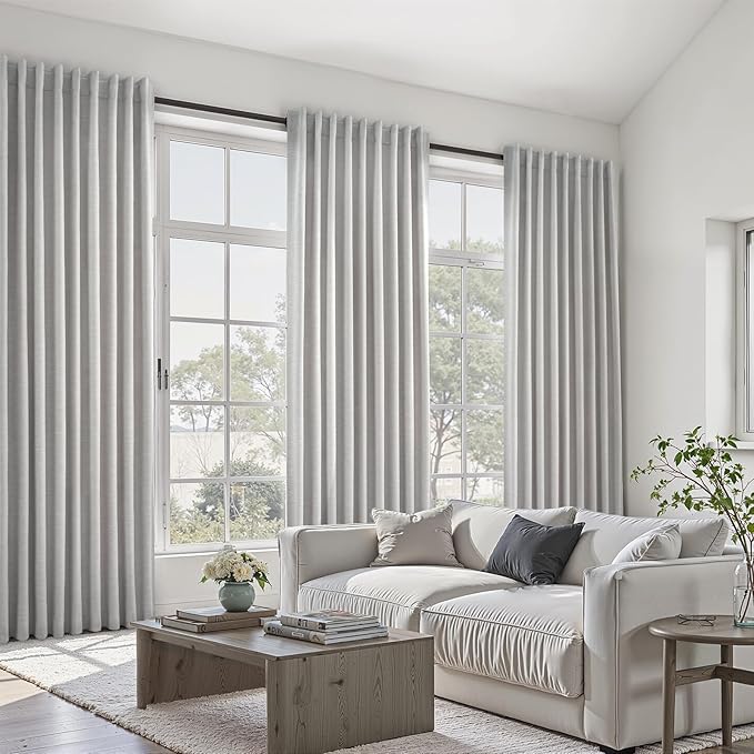 100% Blackout Curtains 70 Inch Wide 90 Inch Long - Image 2