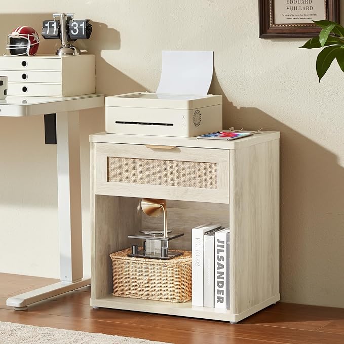 LEYAOYAO Rattan Nightstands Set of 2 - Image 9