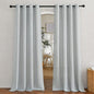 NICETOWN Linen Light Gray Curtains by NICETOWN