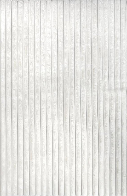 nuLOOM Kai Off White Striped Washable Area Rug, Off White - Image 3