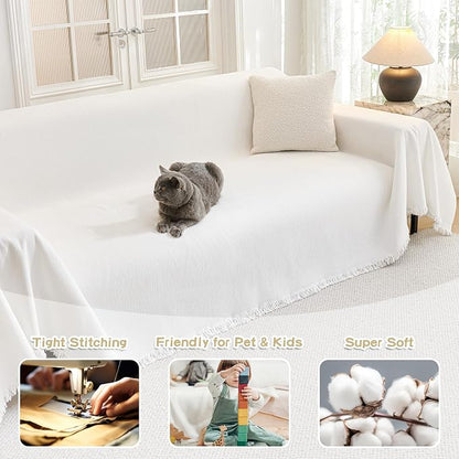 MYSKY HOME Oversized Couch Cover Sofa Covers Couch Covers - Image 2