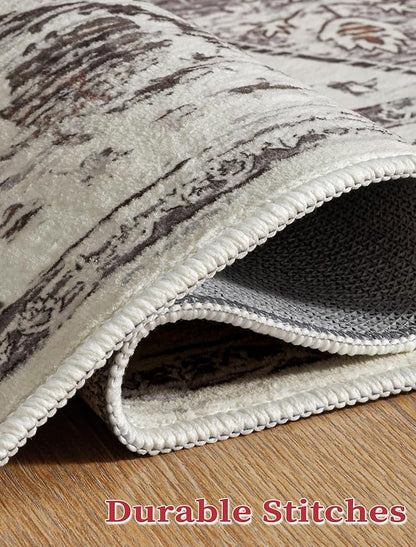 SERISSA 2x5 Washable Non Slip Boho Runner Rug - Image 7