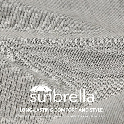Unimatta Sunbrella Outdoor High Back Chair Cushion Seat Pads, 44 x 21 Inch - Image 2