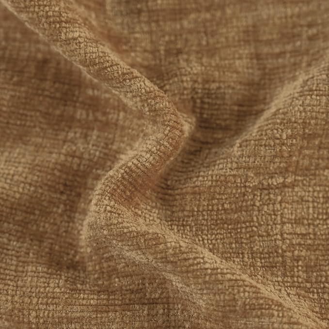 CaliTime Decorative Couch Throw Pillow Covers 22 X 22 Inches Apricot Brown | - Image 2