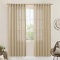 Light Filtering Linen Curtains 78 inch by LAMIT