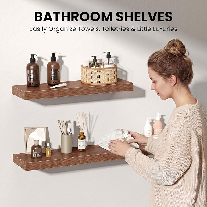 Fun Memories 67Inch Long Floating Shelves, 8 Inch Deep Shelves - Image 7