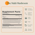 Om Master Blend Mushroom Gummies - Organic Mushroom Supplement with 10 Mushrooms and Ashwagandha – Support Immunity, Gut Health & Stress Relief, 56 Count (28 Servings), Mixed Berry Flavor