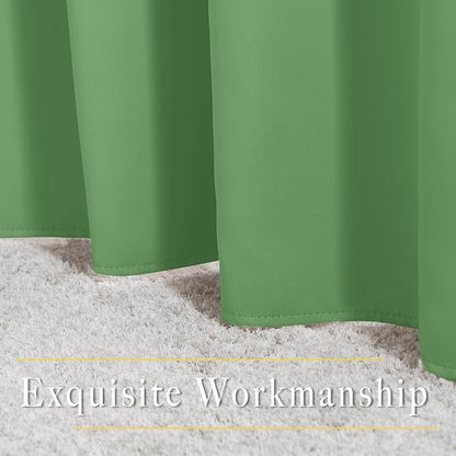 NICETOWN Bedroom Curtain Room Darkening Drapery 102 inches Length - Image 2