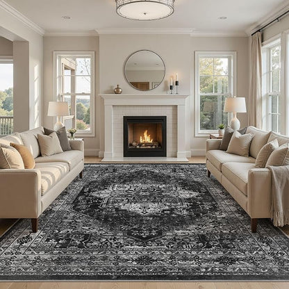 UERMEI 10x12 Area Rug Living Room Rugs - Image 7